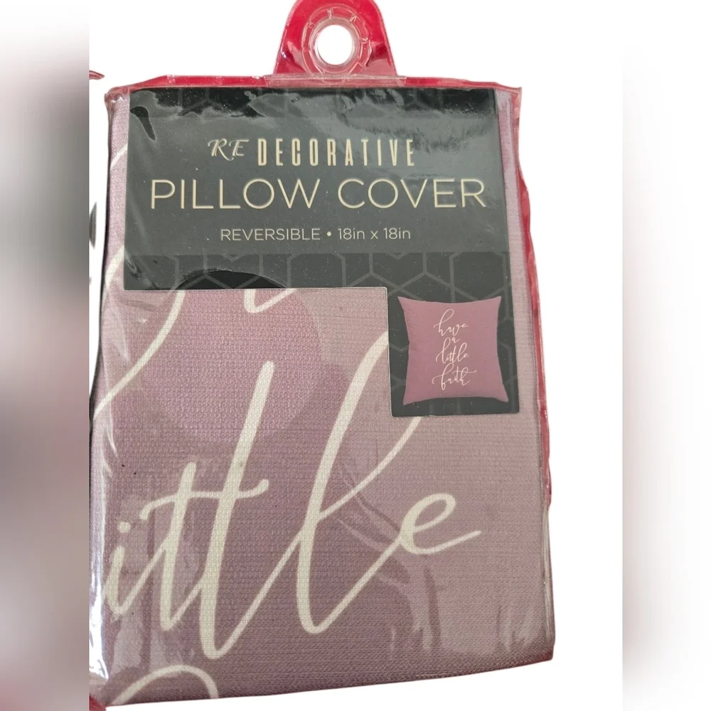 NWT Blue and Pink Pillow Covers